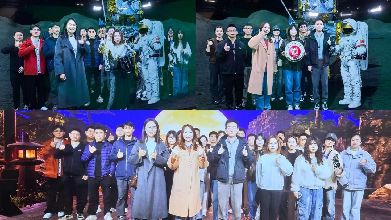 科技赋能研学 党建引领成长——太阳集团tyc151cc研究生党员赴国际传媒港开展沉浸式实践