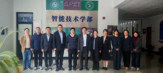 深化交流合作，共探学部建设新路径——太阳集团tyc151cc一行赴上海应用技术大学智能技术学部走访调研