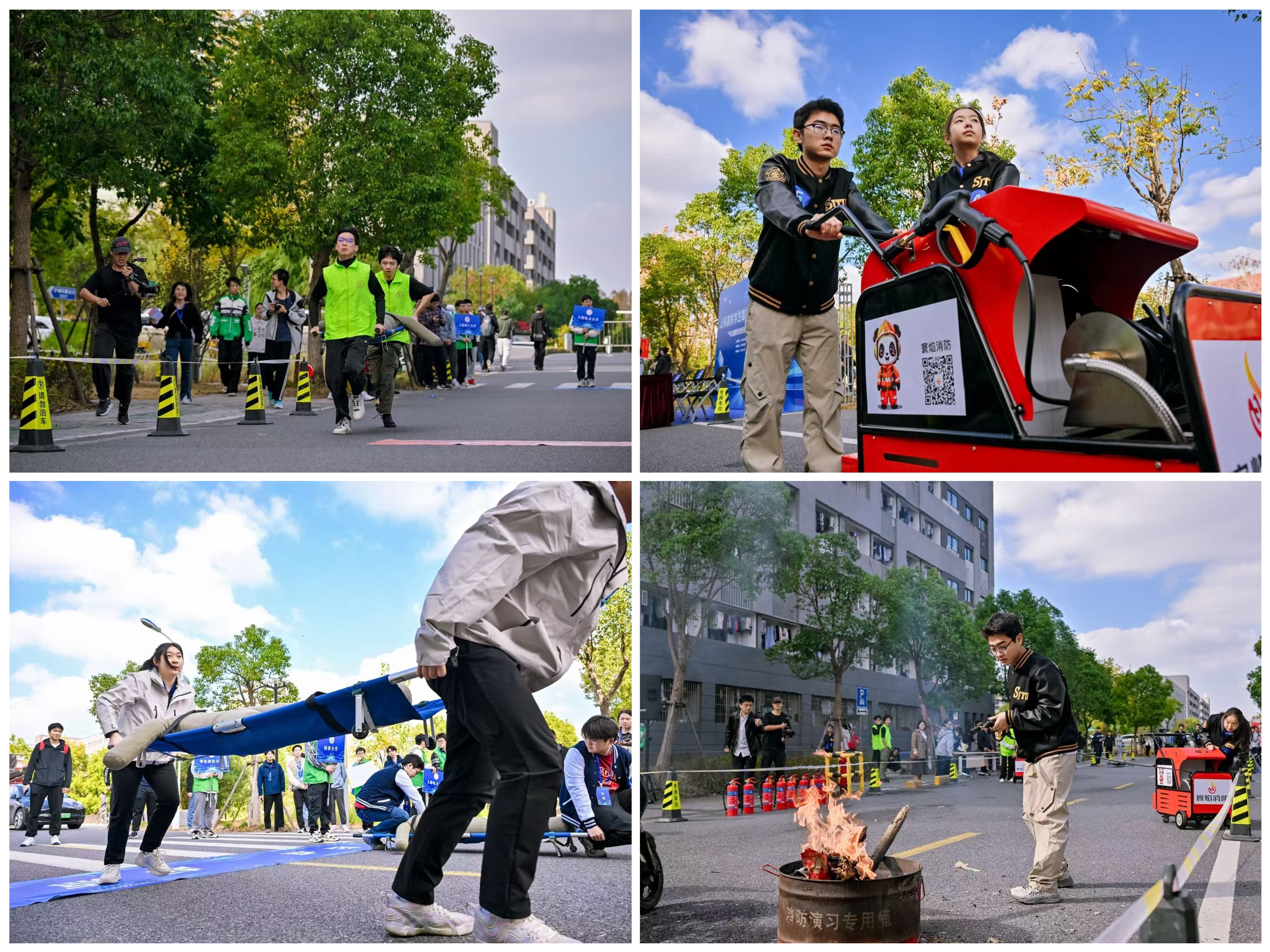 “上海高校学生国家安全素养展示活动”在我校举行